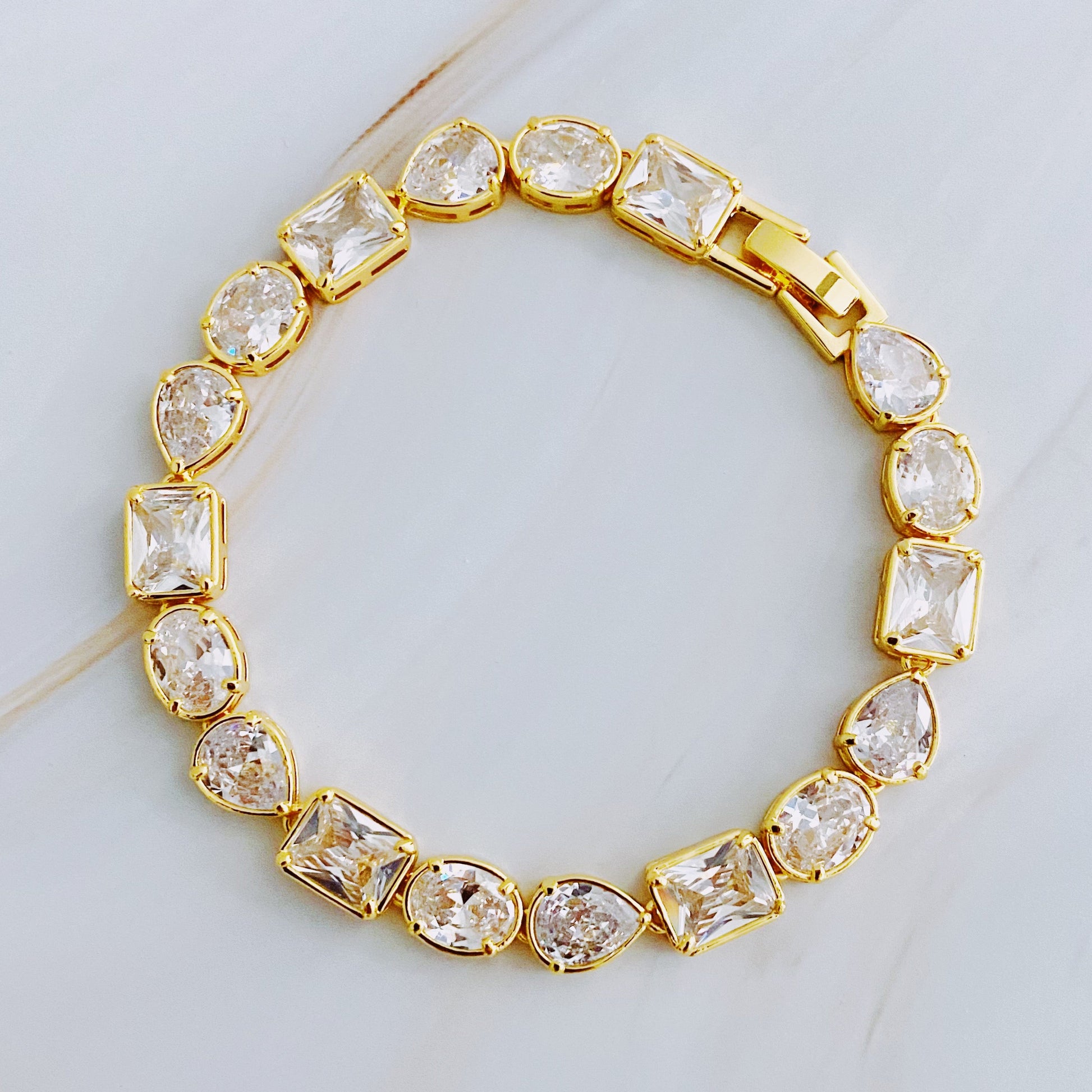 Charming Shapes Sparkle Bracelet