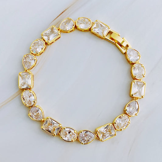 Charming Shapes Sparkle Bracelet