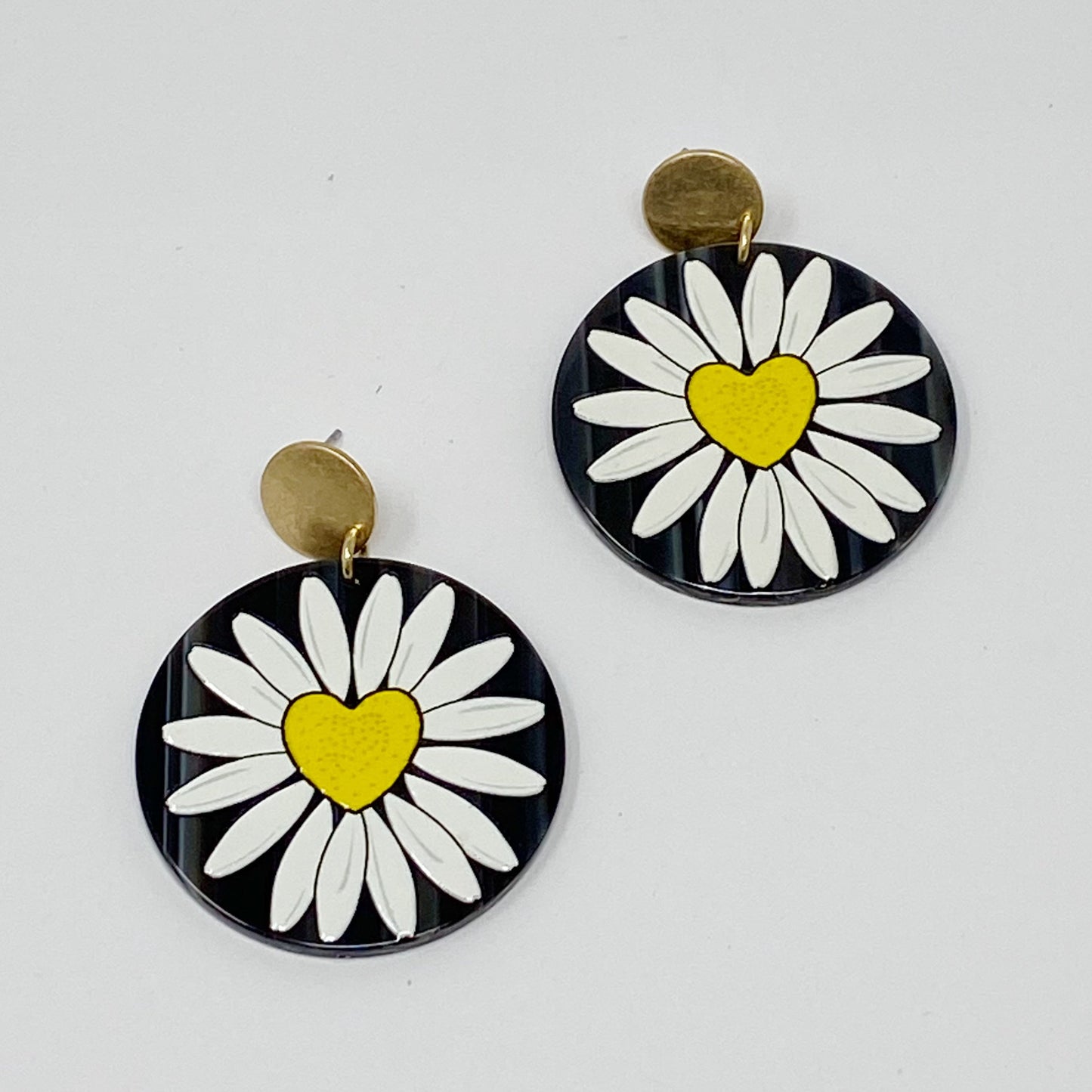 Vibrant Artful Life Hand-Painted Earrings