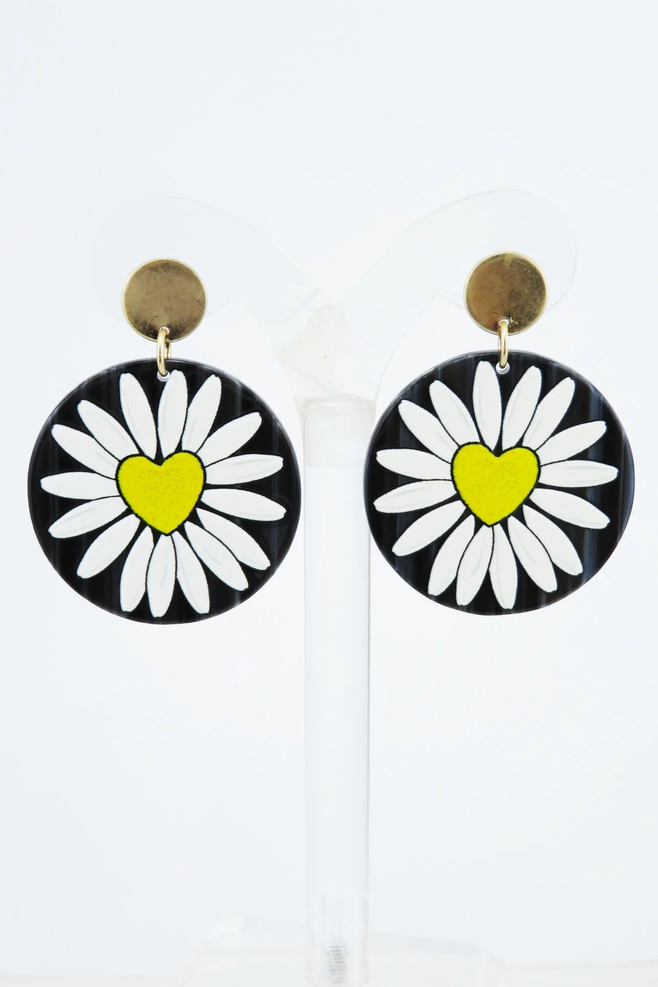 Vibrant Artful Life Hand-Painted Earrings
