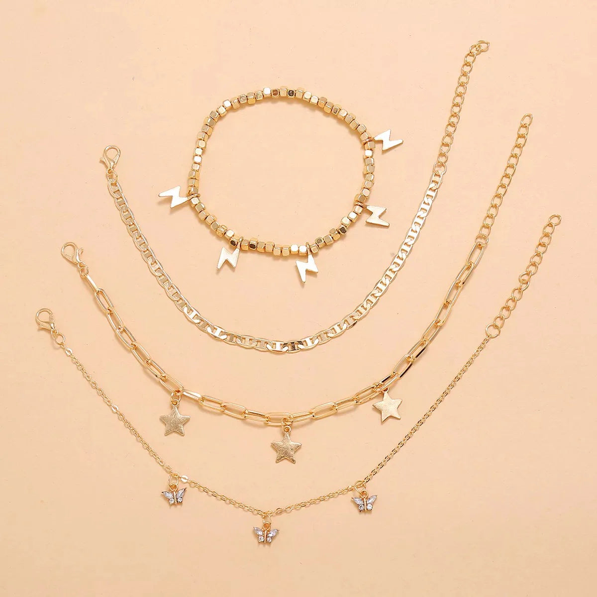 Chic & Stylish Player Anklet Set