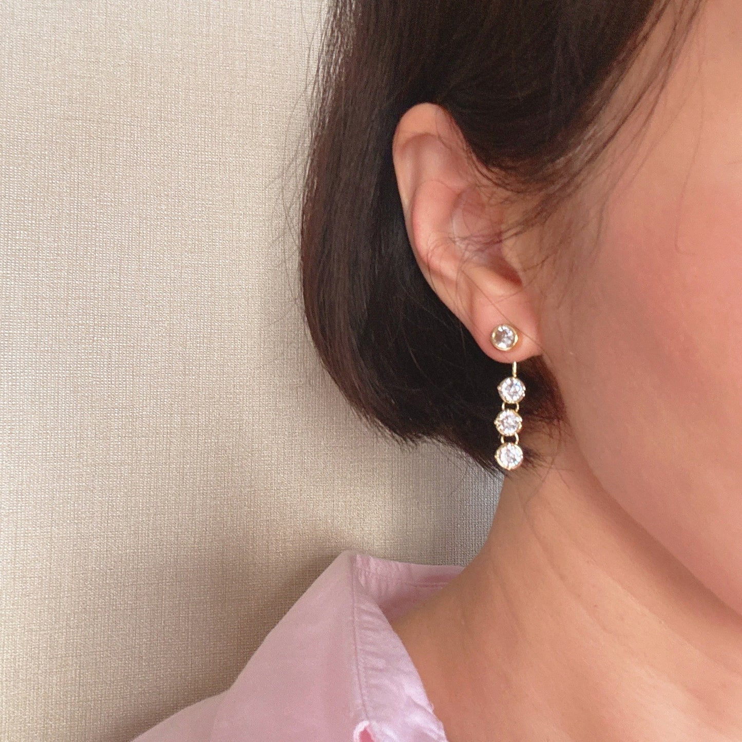 Stunning Backdrop Bezel Earrings for Effortless Elegance
