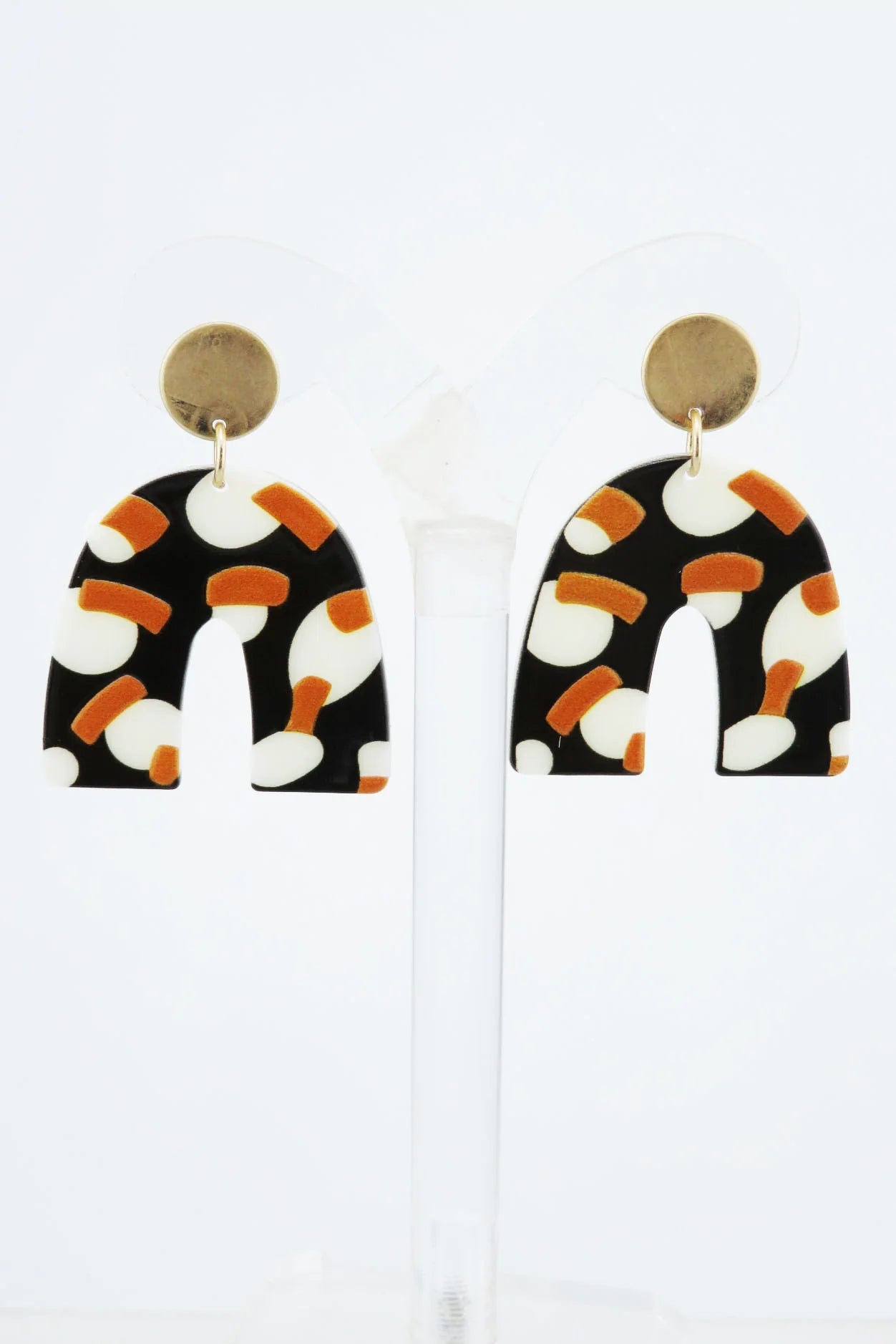 Vibrant Artful Life Hand-Painted Earrings
